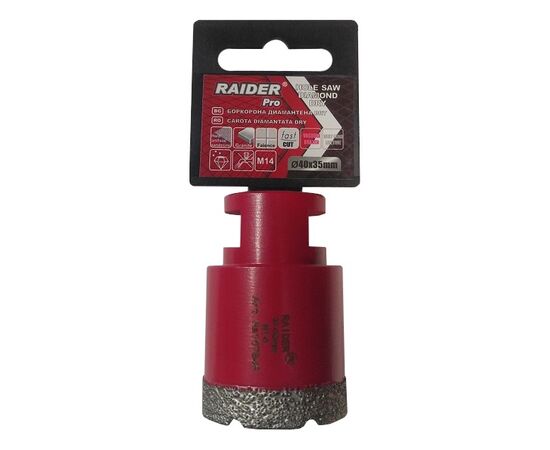 გვირგვინი ალმასის Raider Dry RD M14 40 მმ (157848)