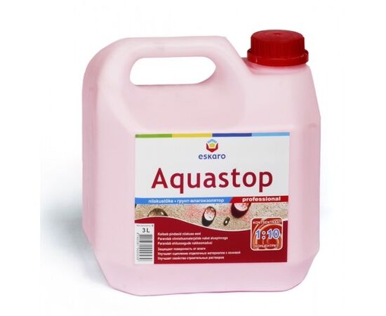 გრუნტი Eskaro AQUASTOP-PROF 3 ლ