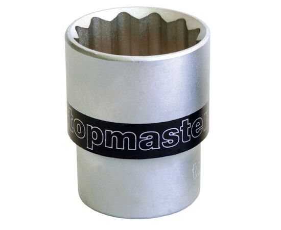 Головка 12и гранная TOPMASTER 1/2х 18mm CR-V TMP