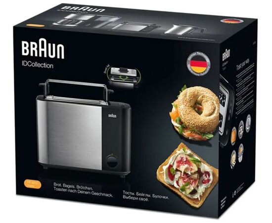 Toaster Braun HT5010BK 1000W