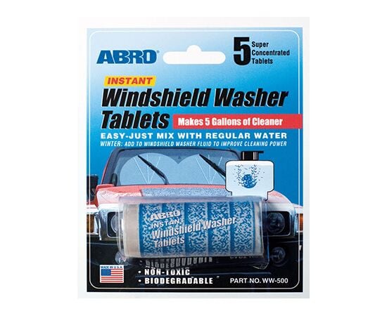 Additive for cleaning the windshield ABRO WW-500 5 tablets