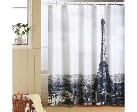 Shower curtain MSV 140597 180x200 cm Paris