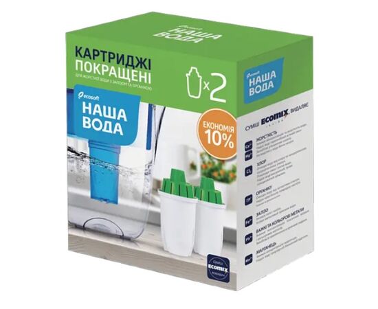 კარტრიჯი სურა ფილტრისათვის Ecosoft CRVK2ECO 2 pcs