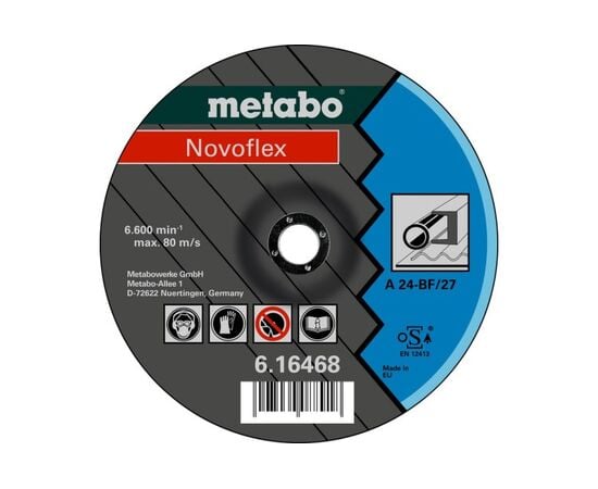 Обдирочный круг Metabo NOVOFLEX 125x6x22.23 мм (616462000)