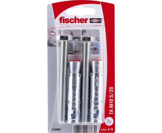 ანკერი Fischer TA K NV M10/S10 2 ც.