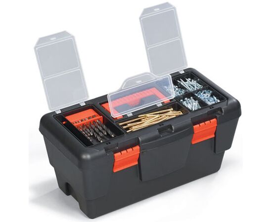 Plastic case COMPACTO TOOLBOX  PE.03 19 ORGANAIZER ECONO