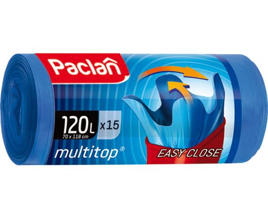 Пакеты для мусора Palcan Multi-Top 120л./15шт.