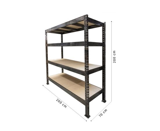 Metal rack 200x200x70 cm 3200 kg