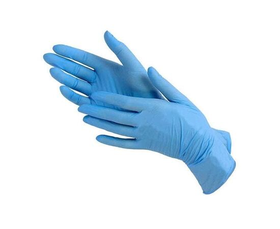 Disposable gloves blue L 100 pcs