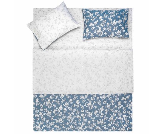 Bed linen set Ardesto Gloria ART2022FB 100%cotton 200x220cm blue