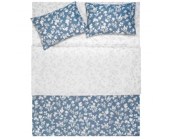 Bed linen set Ardesto Gloria ART2022FB 100%cotton 200x220cm blue