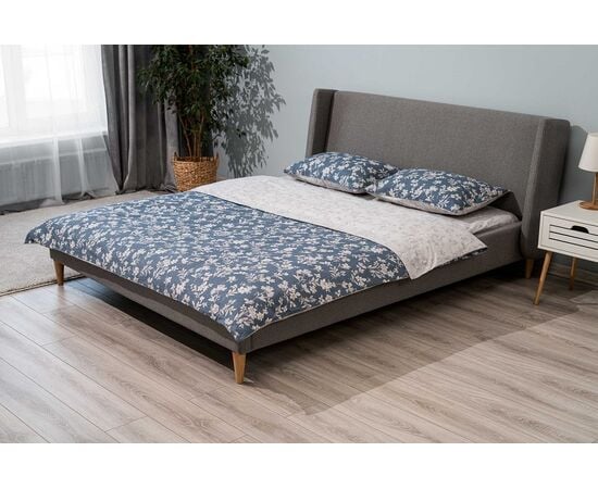 Bed linen set Ardesto Gloria ART2022FB 100%cotton 200x220cm blue