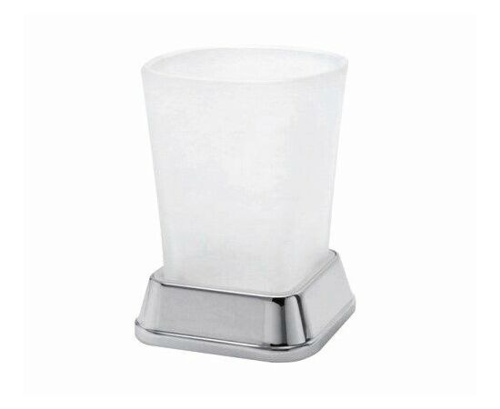 Toothbrush cup Wasserkraft Amper 5428 7.8x7.8x11 cm