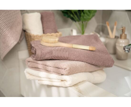 Towel set Ardesto ART2357NS 100%cotton 2pcs beige