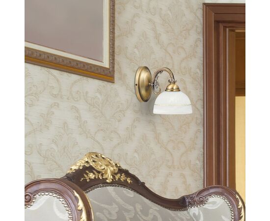 Sconce Rabalux FLOSSI 1 E27 bronze white 8811