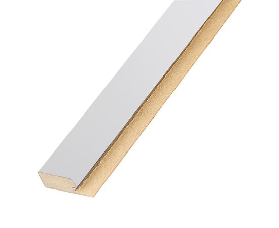 Starting bar Super Profil MDF 1234 white 2800x34x12 mm