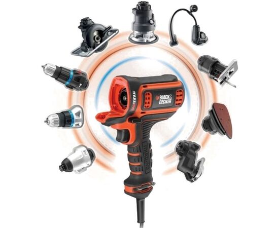 Дрель многофункциональная Black+Decker MT350K-QS 300W