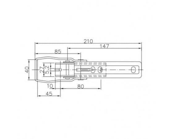 ბორტის საკეტი Al-ko BV 20-1 1860025