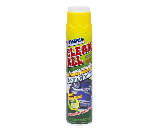 Universal cleaner foam with brush Abro lime FC-650 650 ml