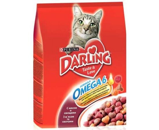 Fodder for cat DARLING 10 kg meat + vegetables