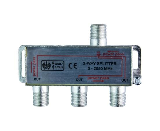 Splitter DPM 1x3 TV-SAT