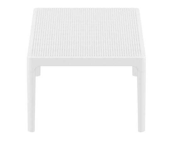 Coffee table white Sky Pearl 100x40x60 cm