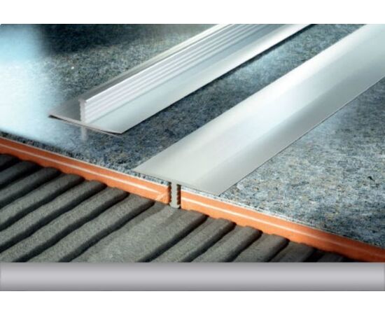 Aluminum profile SALAG A07221 "T" 8mm/1m natural anoda