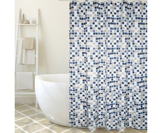 Shower curtain MSV Mosaiko 180x200 cm