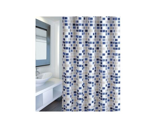 Shower curtain MSV Mosaiko 180x200 cm