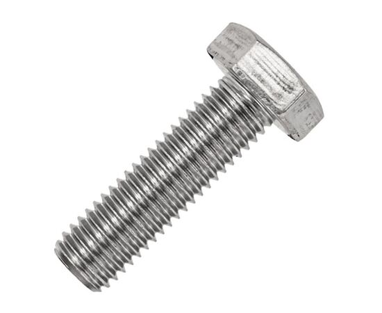 Bolt with hexagon head galvanized Tech-Krep M6x25 70 pcs