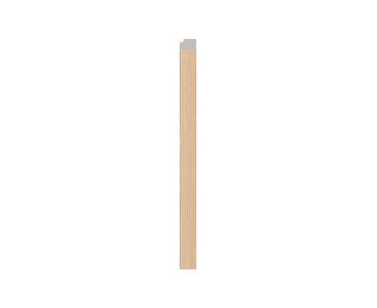 Right end trim VOX Profile Linerio L-Line Natural 2650x32x21 mm