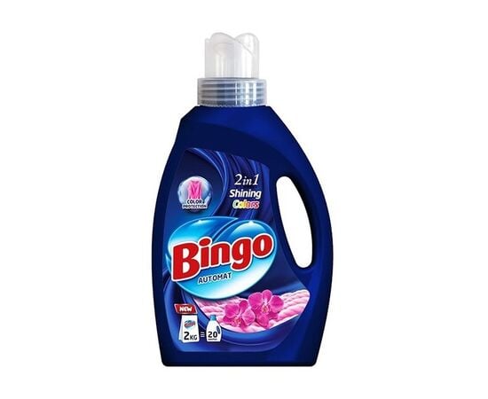 თხევადი ფხვნილი Bingo 2 in 1 Shining colors 1200 მლ