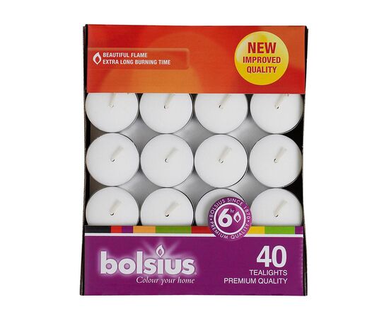 Candle Bolsius 6 h 40 pcs