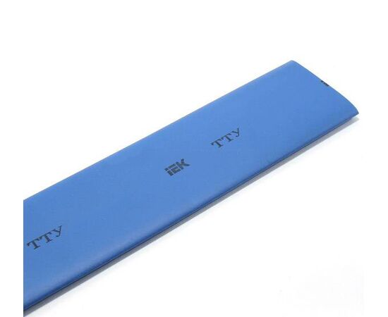 Heat shrink tube IEK UDRS-D6-1-K07 ТТУ 6/3 1 m blue