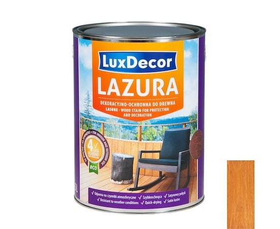 Лазурь LuxDecor 0.75 л золотой дуб