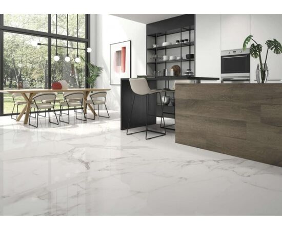 კერამოგრანიტი Halcon Ceramicas Palatina Blanco Blanco Pulido 80x80 სმ.