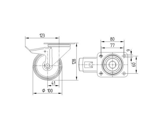 Roller Tente 3477PJP100P62 BLUE SUPRATECH 110kg