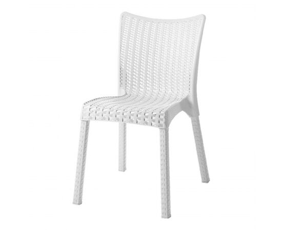 სკამი NERGIS RATTAN White