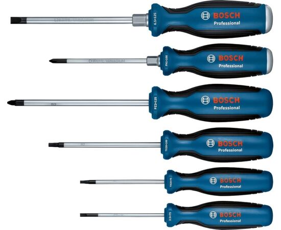 Screwdriver set Bosch 1600A02CV3 6 pcs