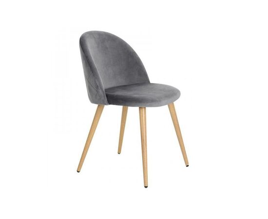 Chair zomba terry fabric gray uk gray 56x49x77 სმ