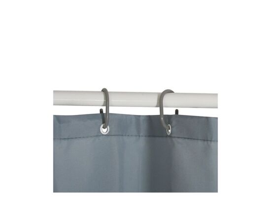 Shower curtain MSV Gris Clair 180x200 cm