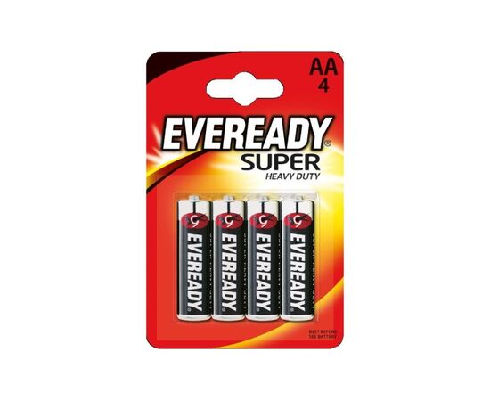 Battery Everyday Super Heavy Duty AA 4 pcs