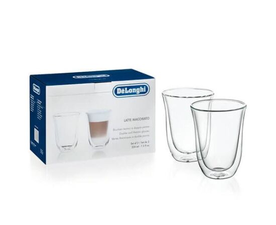 Set of cups Delonghi latte (2 pcs) 220 ml