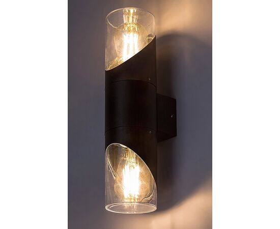 Wall lighting Rabalux NOVIGRAD 2 E27 L110 IP54 black 7237