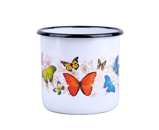 Enamel cup 0102/2 250ml white