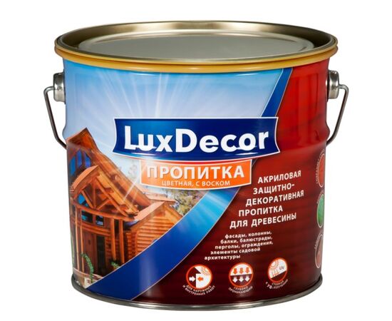 Пропитка LuxDecor plius+ белая 1 л