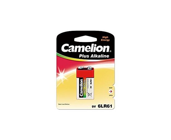 Батарейка Camelion 6LR61 9V Plus Alkaline 1 шт