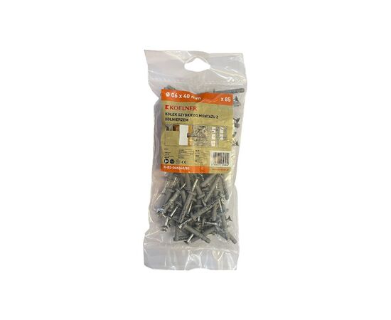 Dowel nail with collar Koelner 85 pcs K-B3-06K040/85 package