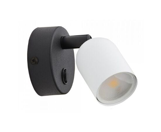 Spot TK Lighting 1 TOP GU10 1x MAX 50W black WHITE 6271 TK-L