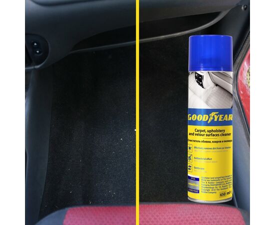 Upholstery, Carpet and Velor Spray Cleaner Goodyear 650 ml